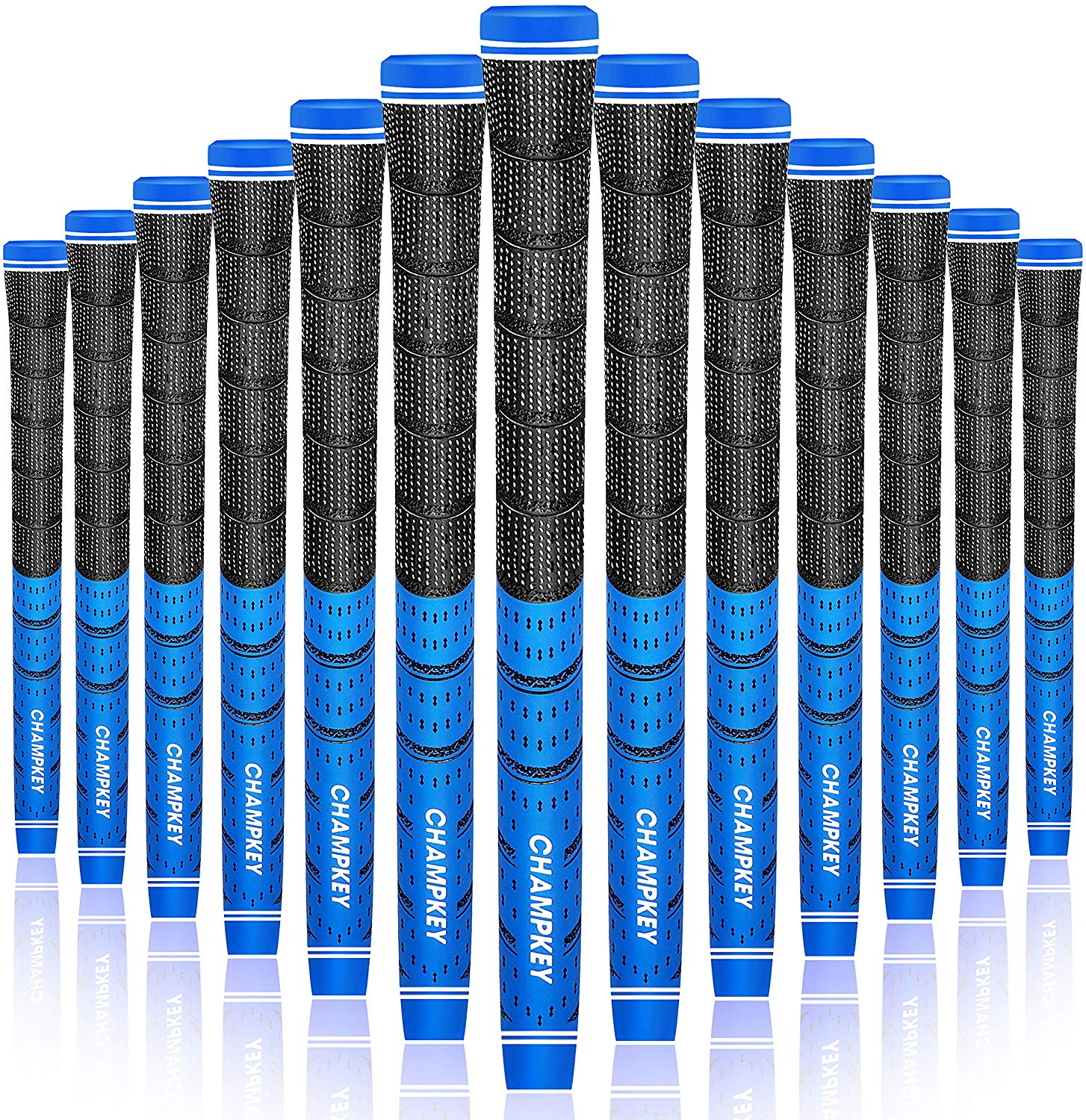 Champkey Multi Compound Golf Grips Set of 13(Free 15 Tapes Included