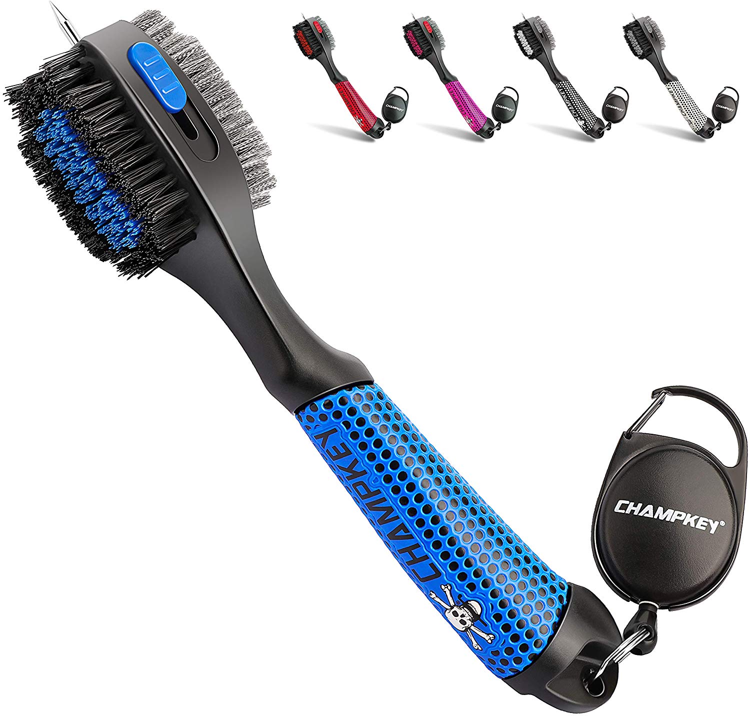 Champkey BRUSHTECH Polymer Golf Brush Skull Series Oversized Brush